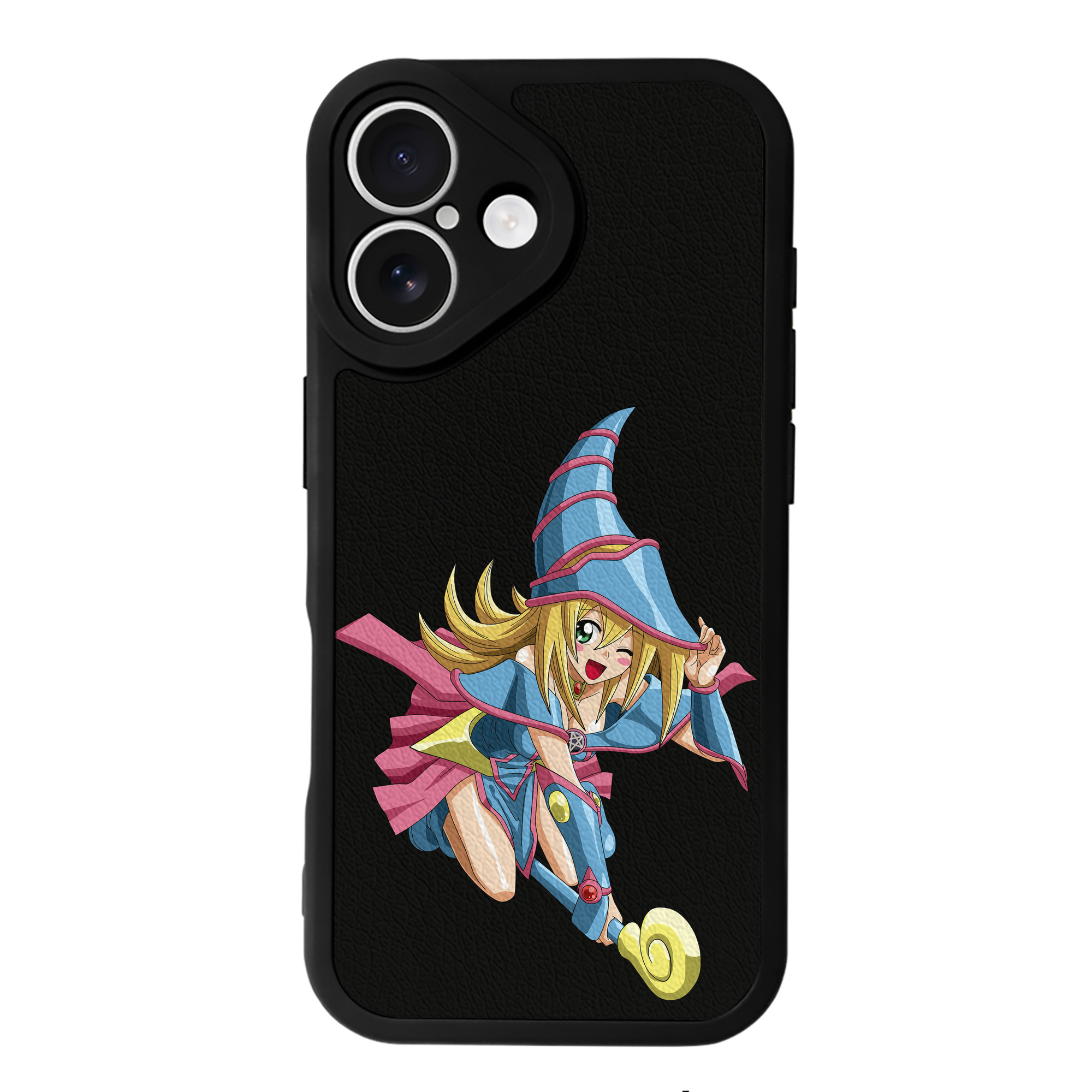 遊☆戯☆王 Yu-Gi-Oh! 【iPhone 16シリーズ対応】シリコンスマホケース（レザー調） 材質：シリコン